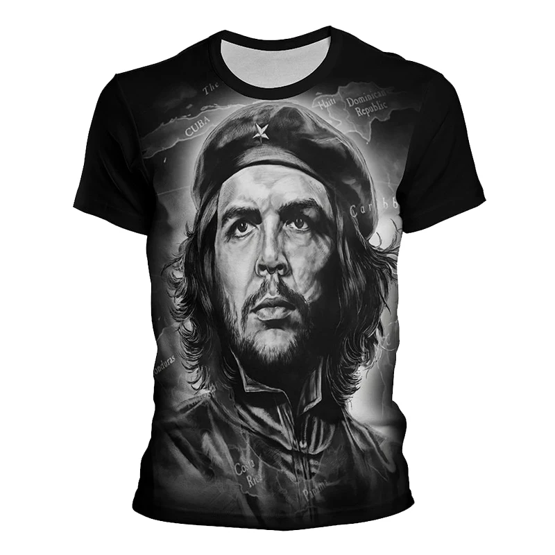 Cool 3D Printed tshirt Che Guevara T Shirt Men Summer Short Sleeve Tops Fashion Casual Tees Unisex Clothes