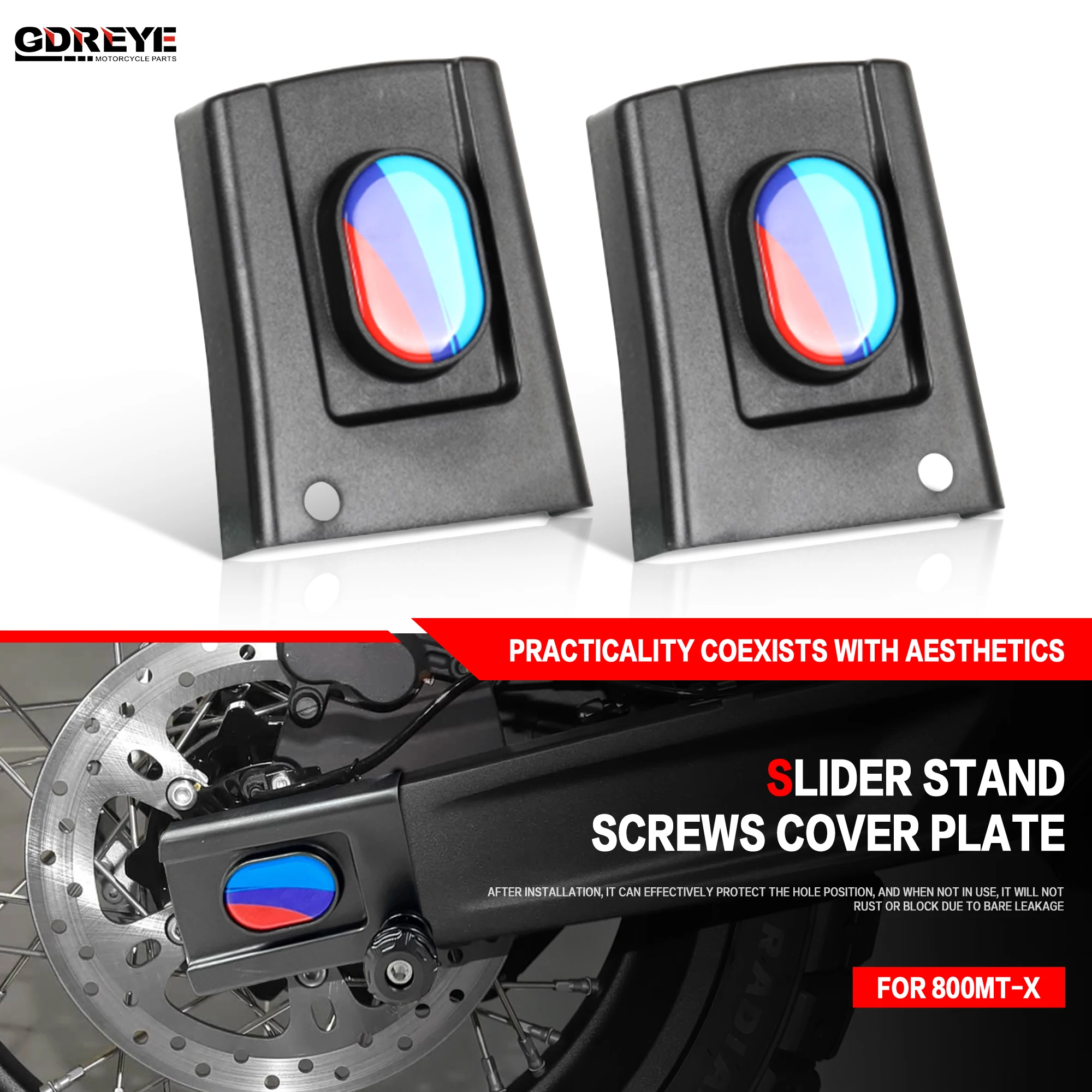 Novo para cfmoto 800 MT-X cf 800mtx motocicleta 800 mtx 2025 garfo plano traseiro capa de proteção painel decorativo