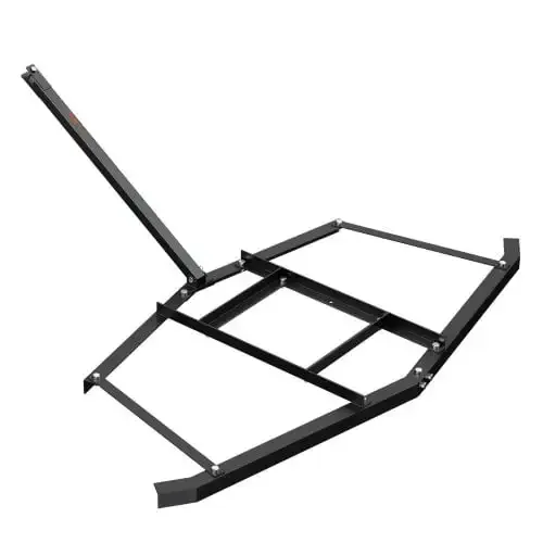 

Driveway Drag, 66" Width Tow Behind Drag Harrow, Q235 Steel Driveway Grader with Adjustable Bars, Support up to 50 lbs