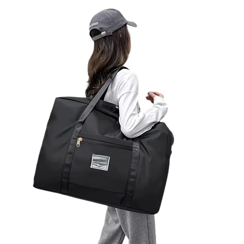 Large Capacity Folding Travel Bags Waterproof Luggage Tote Handbag Travel Duffle Bag Gym Yoga Storage Shoulder Bag For Women Men