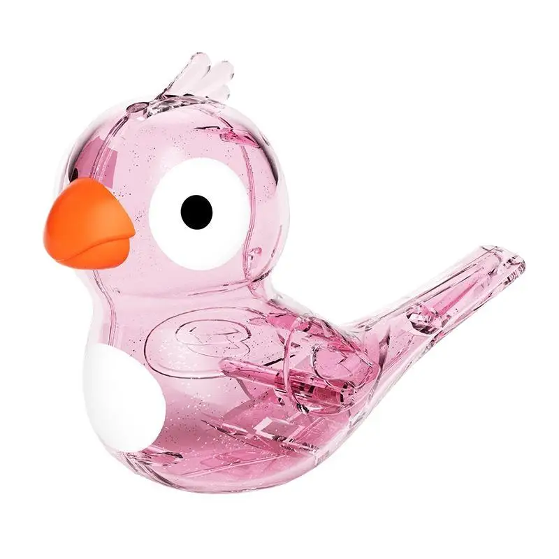 Transparent Water Bird For Children - Pour Water And Blow To Create Cheerful Sounds, Train Mouth Muscles - Fun Musical Toy