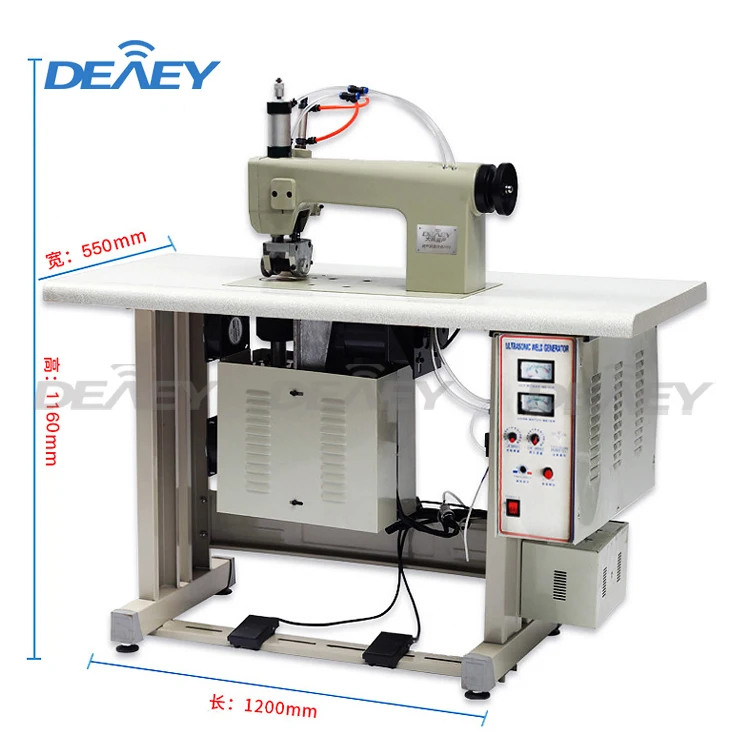 

Surgical Gown Bra Cup Disposable Mask Embroidery Lace Making Fabric Small Ultrasonic Sewing Machine