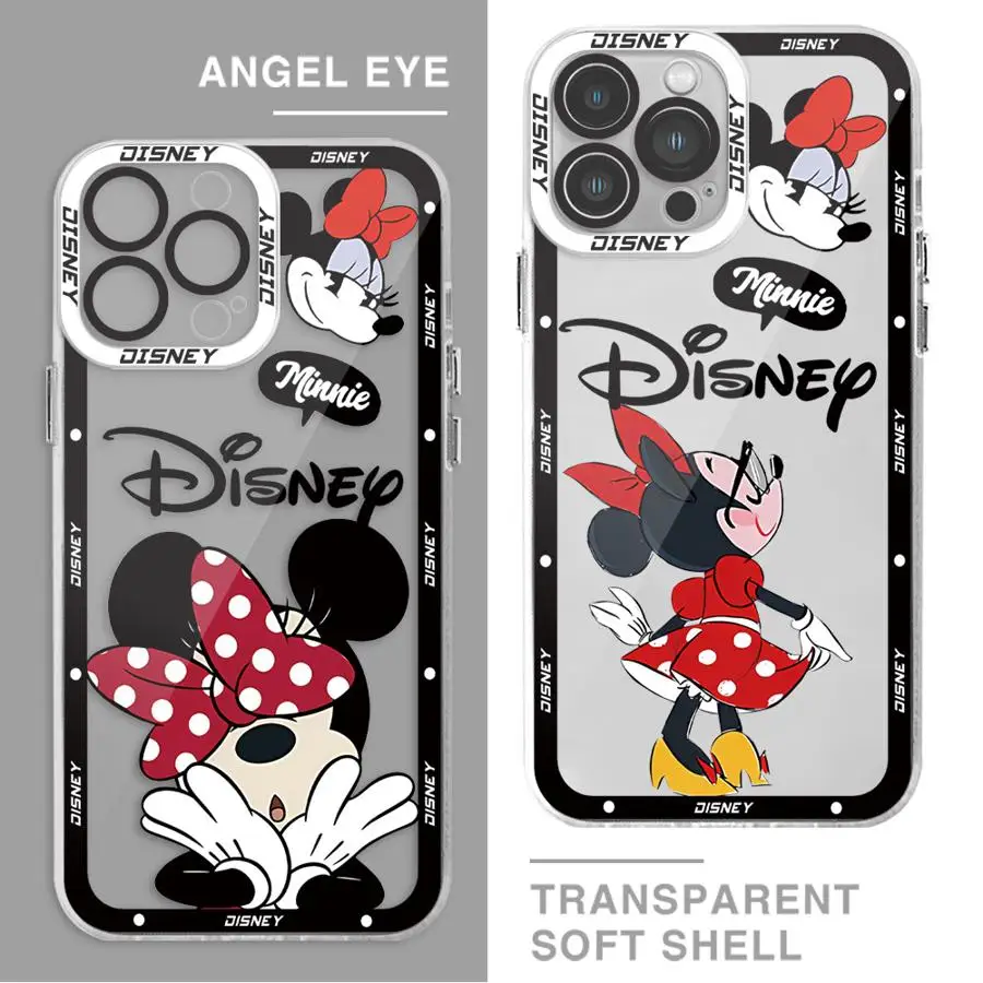 Disney Minnie Mouse Phone Case for Honor 90 Lite X9a X9b X8b X7b Y9 Prime 2019 Clear Soft Shell