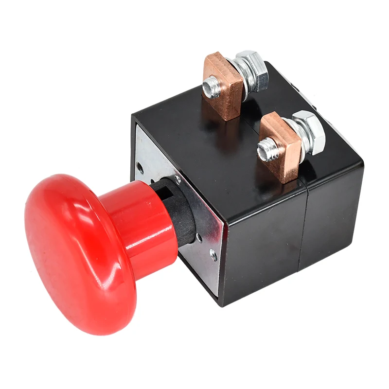 ED250B-1 250A ZJK-250 Red Mushroom Head Emergency Stop Switch Compatible with  Albright Electric Pallet Trucks