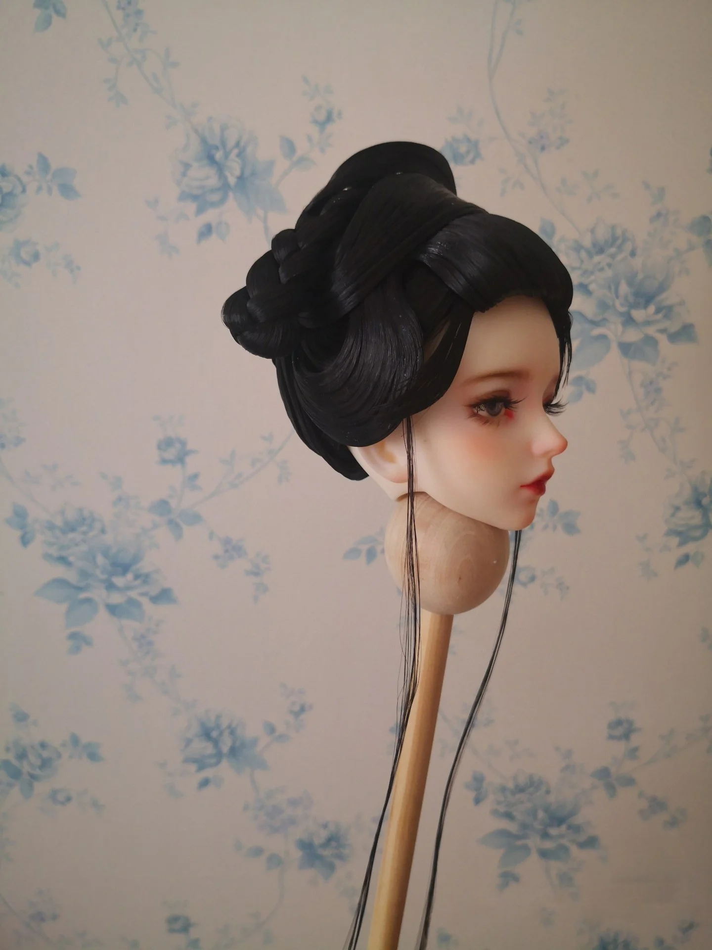 1/4 1/3 Scale BJD Wigs Ancient Costume Chinese Hanfu Vintage Hair Fairy Wig For MSD SD13 Girl SSDF Uncle Doll Accessories A1482
