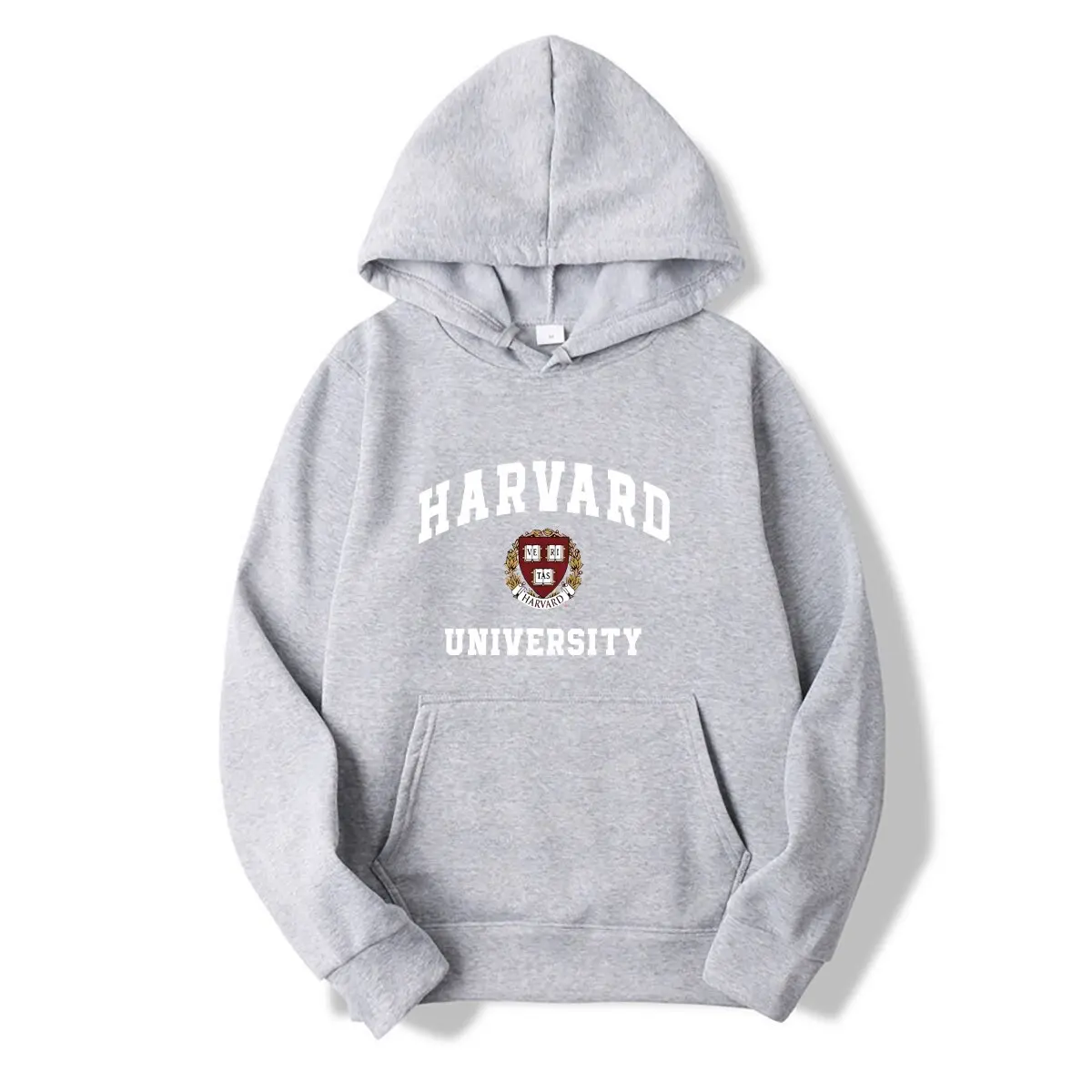 Harvard University Hoodie Vintage Wappen Logo Pullover Kapuzenpullover Herren Damen Casual Streetwear Langarm Hoodie – Detail 7