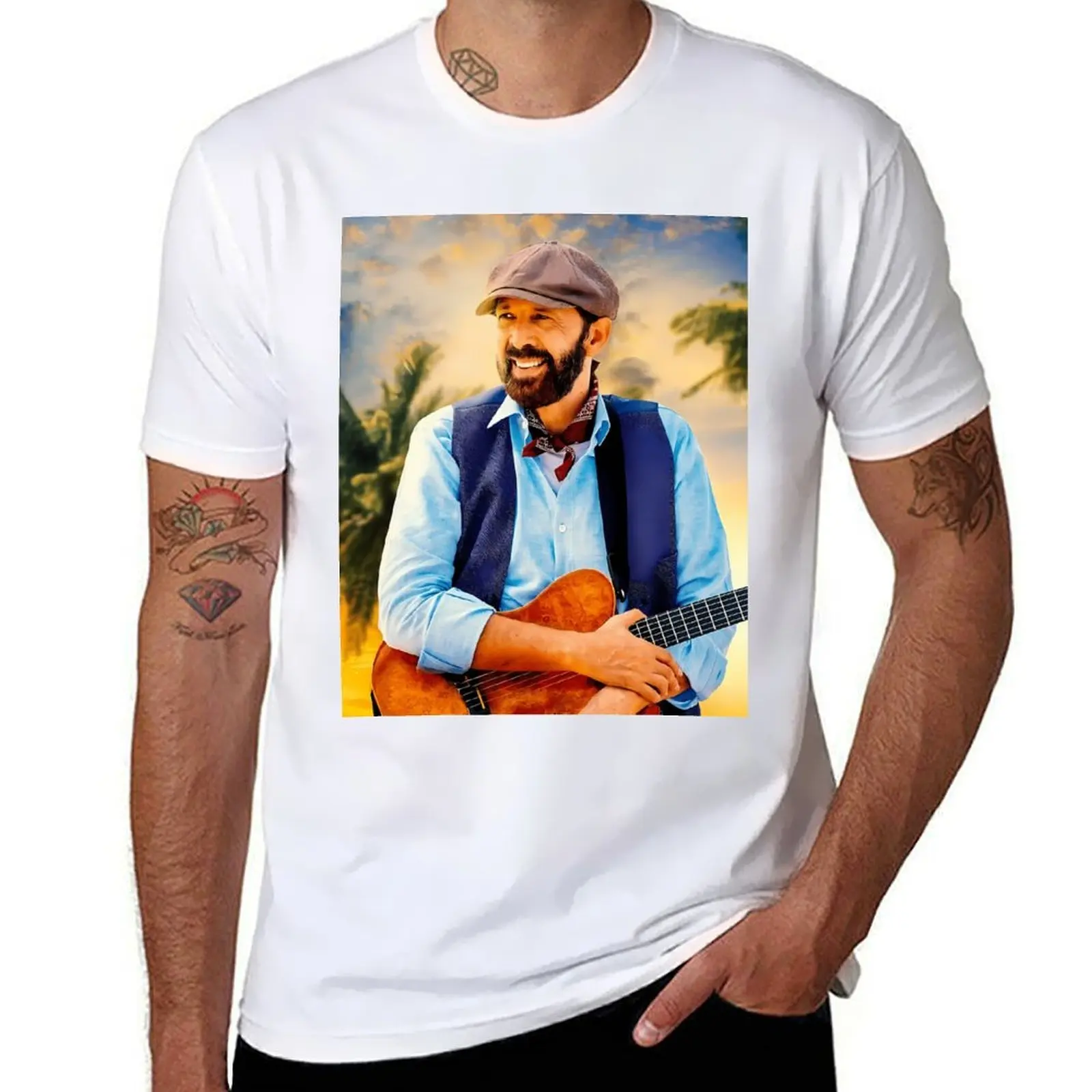 

Juan Luis Guerra singer Juan Luis Guerra T-Shirt t shirt man casual cotton tshirt 100% T-Shirt