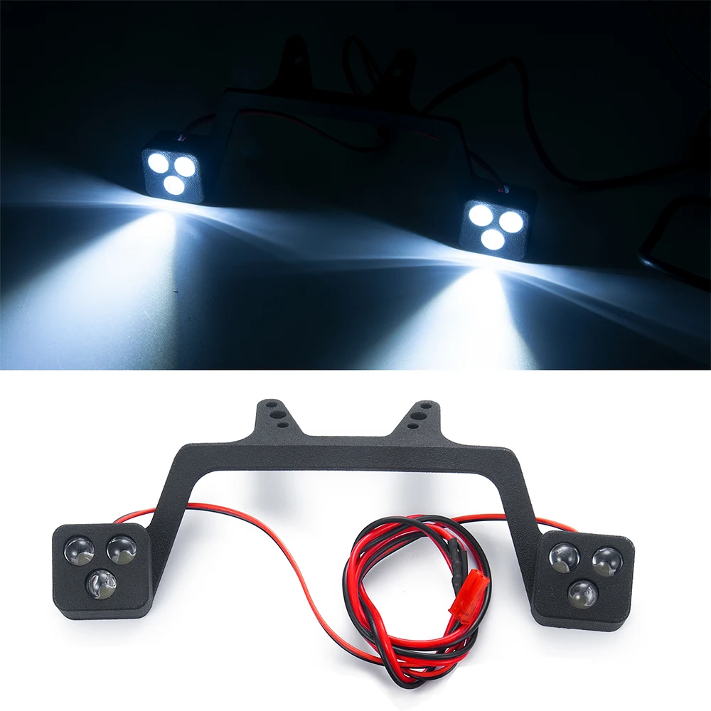 AXSPEED Front Headlight and Rear Taillight Spotlight Lamp Bar for KRATON 8S 1/5 RC Buggy Special Light Group Parts