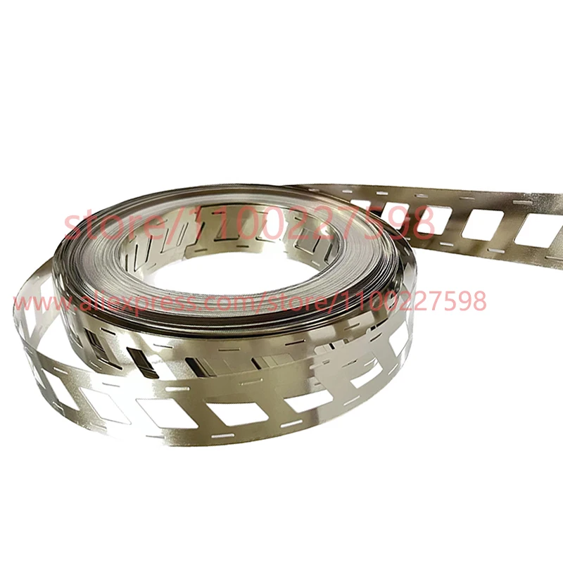 1kg 2P 3P 4P 5P 21700 Misaligned Nickel Stript Nickel Plated Steel Stript 21700 Lithium Battery Spot Welding Connection Sheet