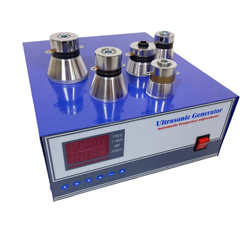 産業用超音波電源制御ボックス 25Khz 1000W 浸漬型トランスデューサ超音波発生器