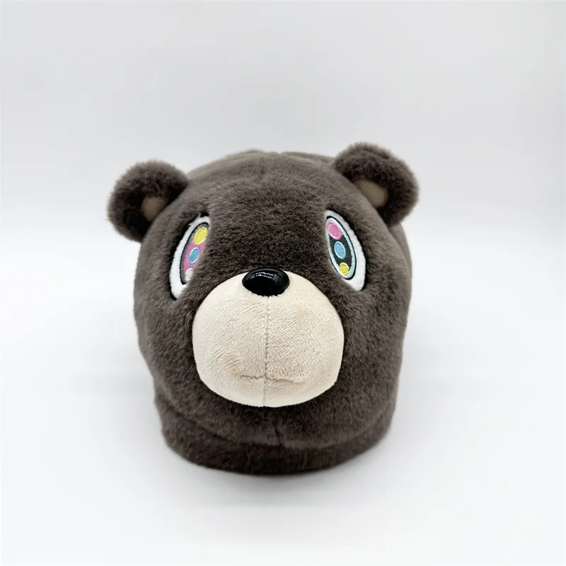 Kanye Teddy Bear Plush Slipper Toy