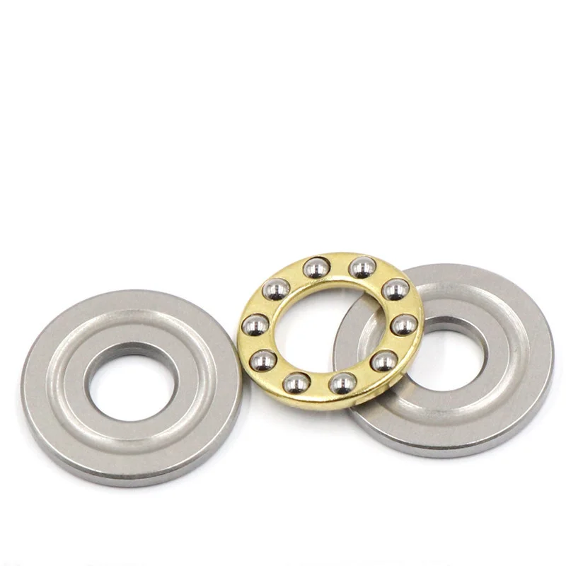 5PCS F2-6M F3-8M F5-10M F6-12M F8-16M F10-18M F12-21M F12-23M Mini 3-in-1 Plane Axial Ball Thrust Bearing