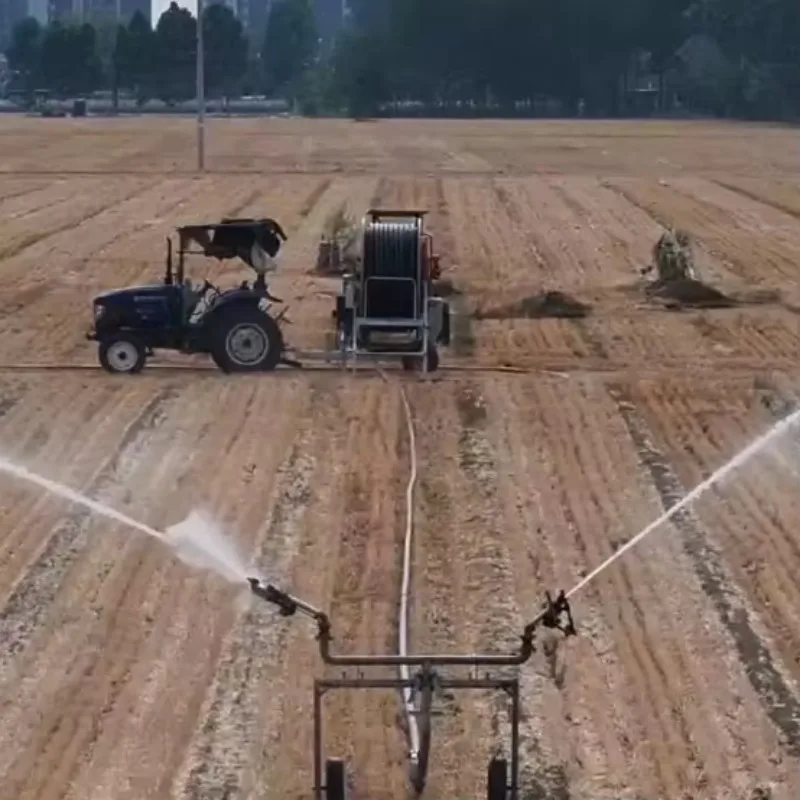 80-150 Acres of Large-scale Agricultural Sprinkler Irrigation Equipment/reel Sprinkling Irrigation Machine/35-40m³/H