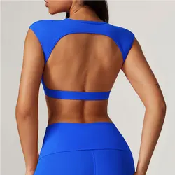 Sports Underwear Women Breathable Workout Tops Fitness Bras Female Backless Yoga Clothing Sport Crop Tops Women Sexy Gym Top