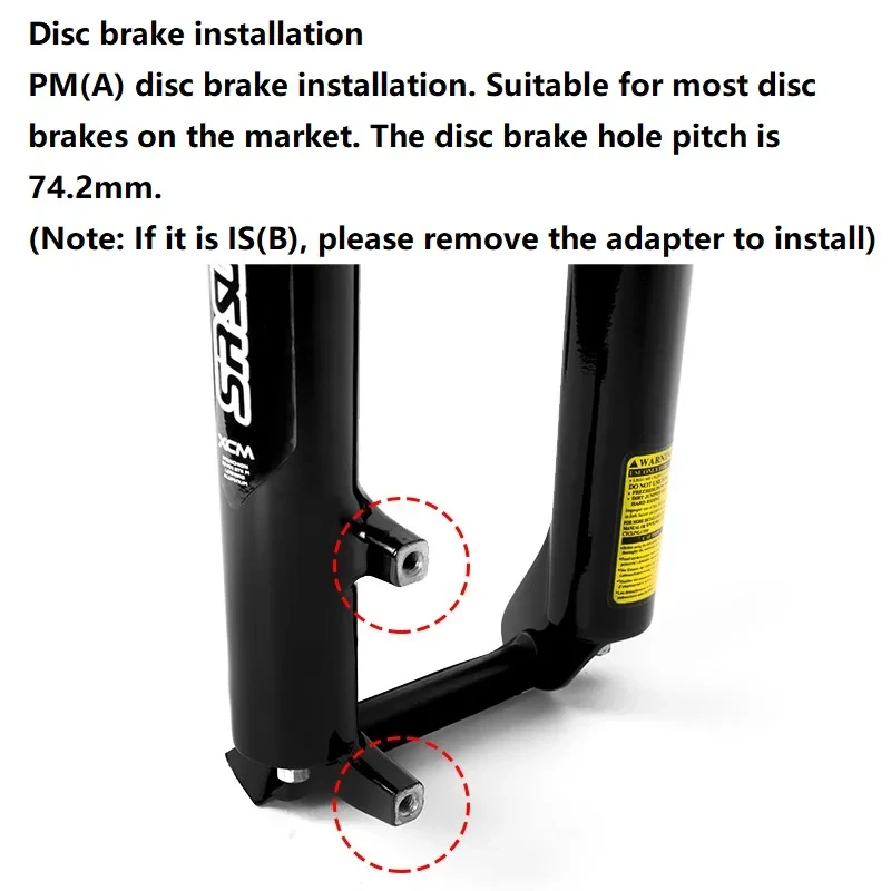 SUNTOUR XCM MTB Forks 26/27.5/29 inch Aluminium Hydraulic Shoulder Locking Mechanical Spring Forks Mountain bike Disc Fork