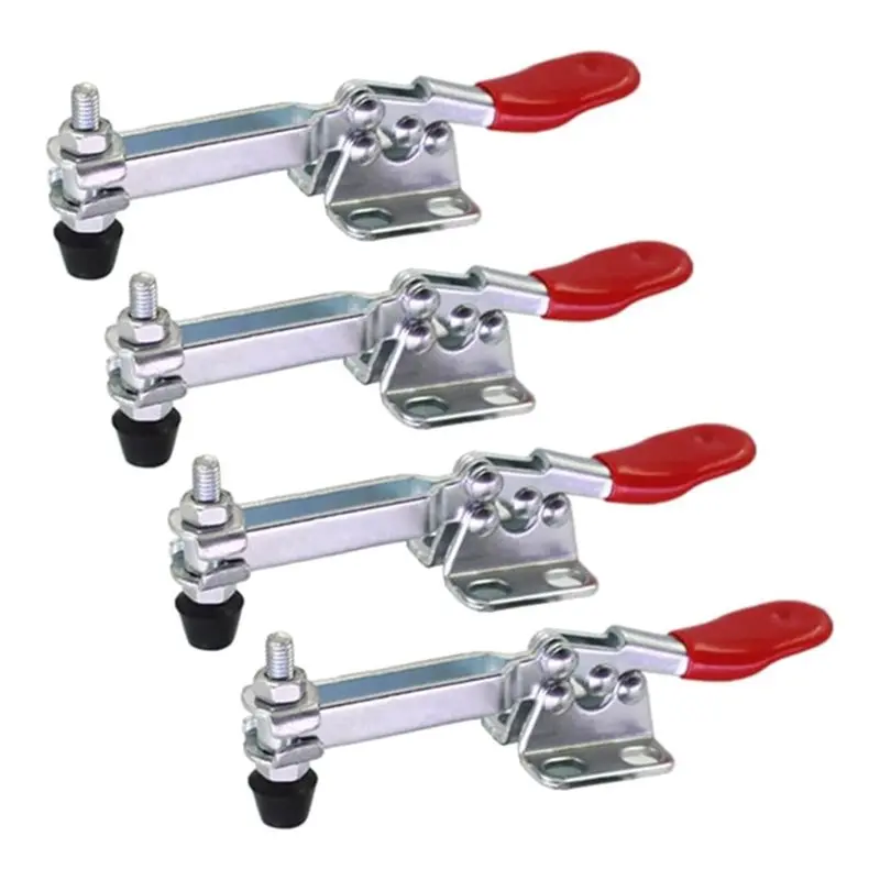 ABFY-4Pcs GH-201-40 Extended U-Bolt Kit - 40Mm U-Shaped Rod For Secure Mounting Of Pipes, Rods, And Cylinders