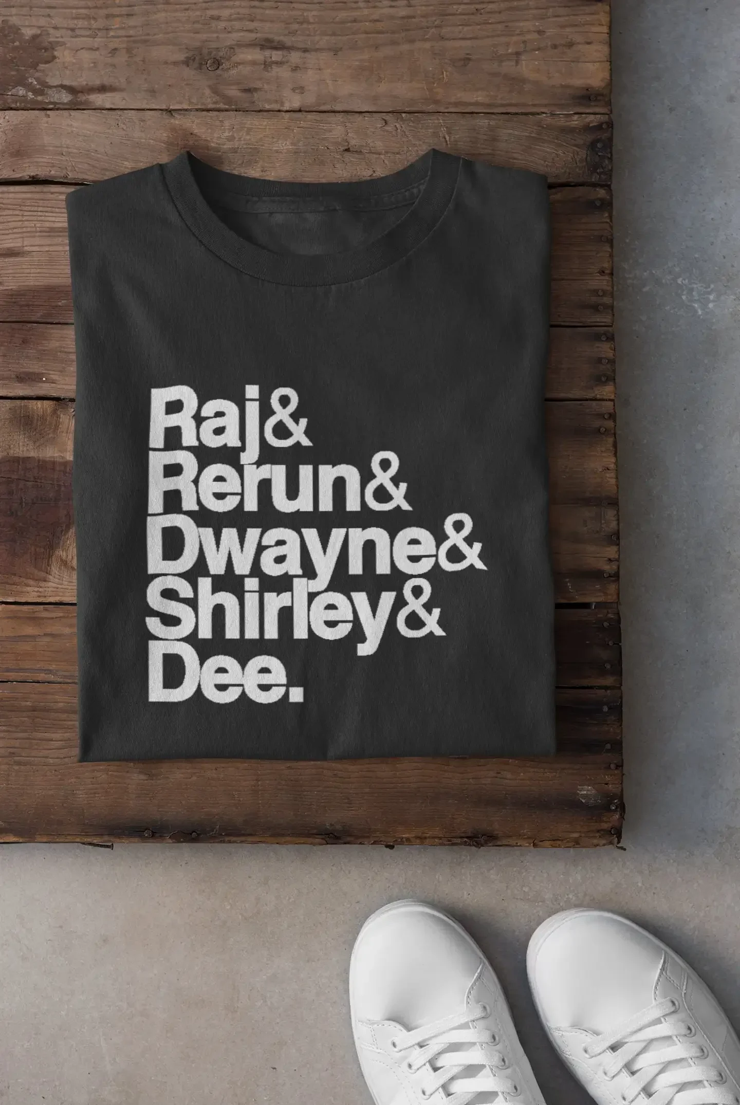 What s Happening TV Show T Shirt Roger Raj Rerun Dwayne Shirley and Dee