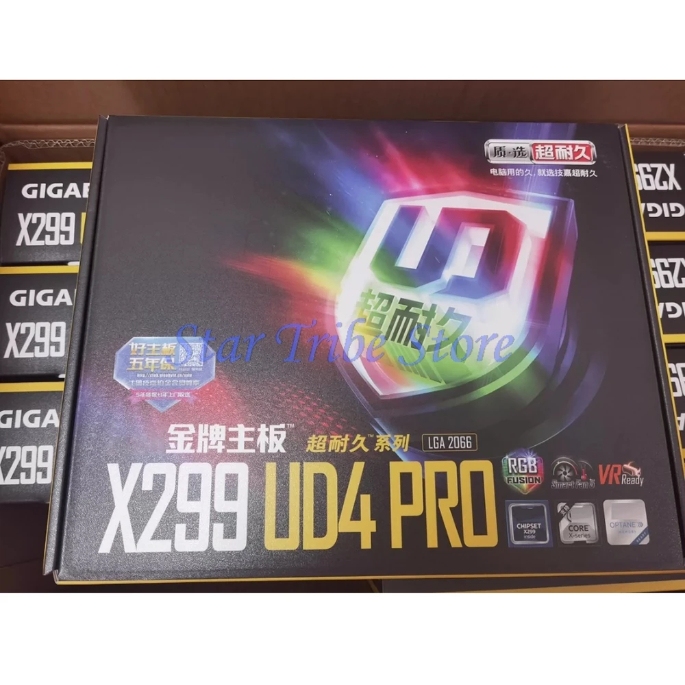 X299 GA X299 UD4 Pro Gaming Motherboard LGA2066 8*DDR4 256GB PCI-E 3.0 ATX