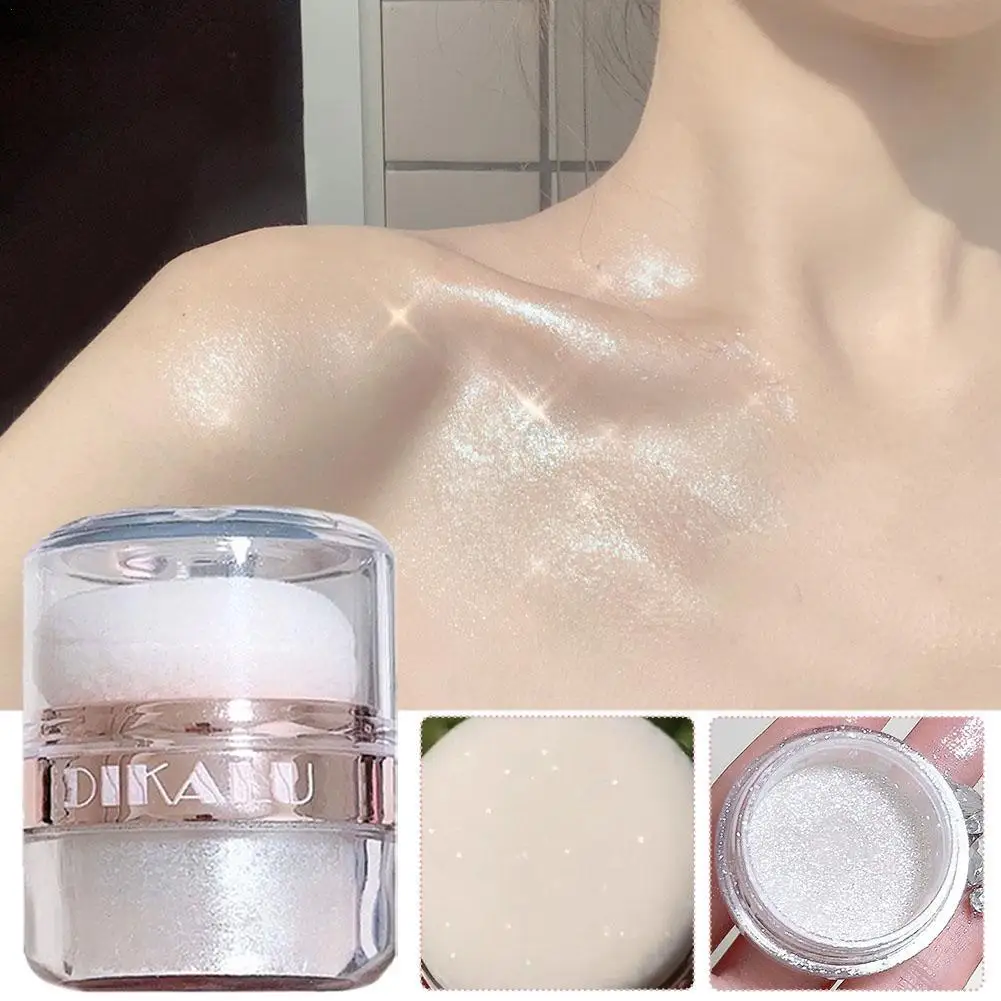 Highlighter Powder Body Glitter High Gloss Glitter Powder Shimmer Sparkle Powder Makeup For Face Body Highlight Makeup