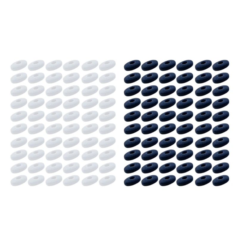 X5XA Eyeglass Nose Cushion Sleeves Soft Foam Nose Pad Cover for Commuting Comfort 60x