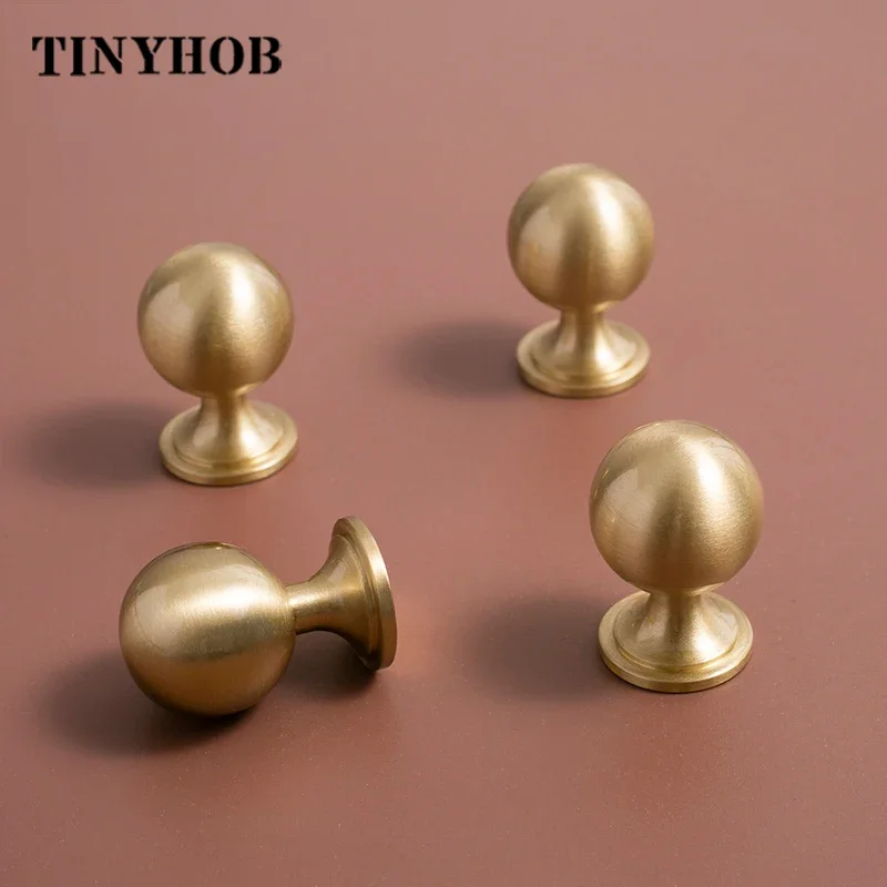 Modern Style/Unique Design Solid Brass Handle and Knobs T-Bar Bedroom Pulls Kitchen Cabinet Shoe Box Drawer Wardrobes Wine Knob