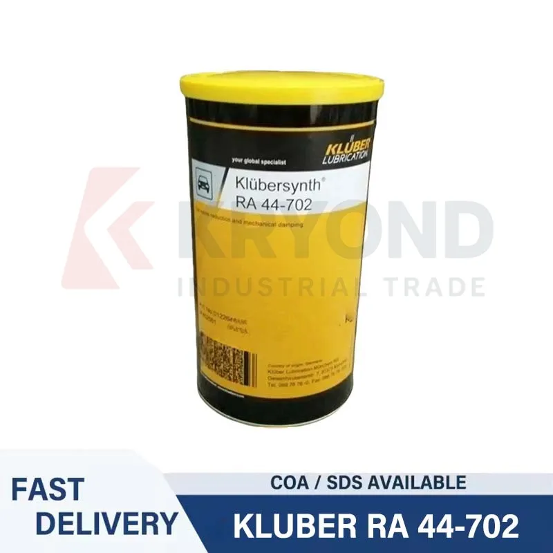 KLUBER Klübersynth RA 44 702 Lubrication Grease for Spindle Bearings Plastic Metal Material Pairings Industrial Motion Systems