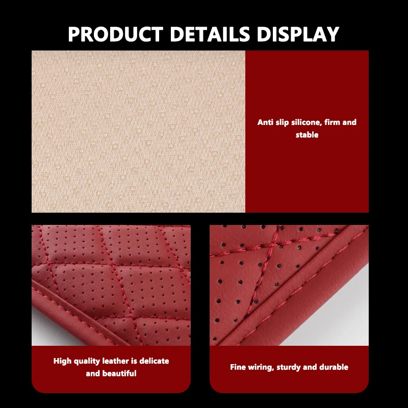 Leather Car Seat Center Console Armrest Mat Storage Bag For Geely Tugella GC9 X7 GX3 CK GC6 LC EC8 CK2 CK3 Geometry view 4