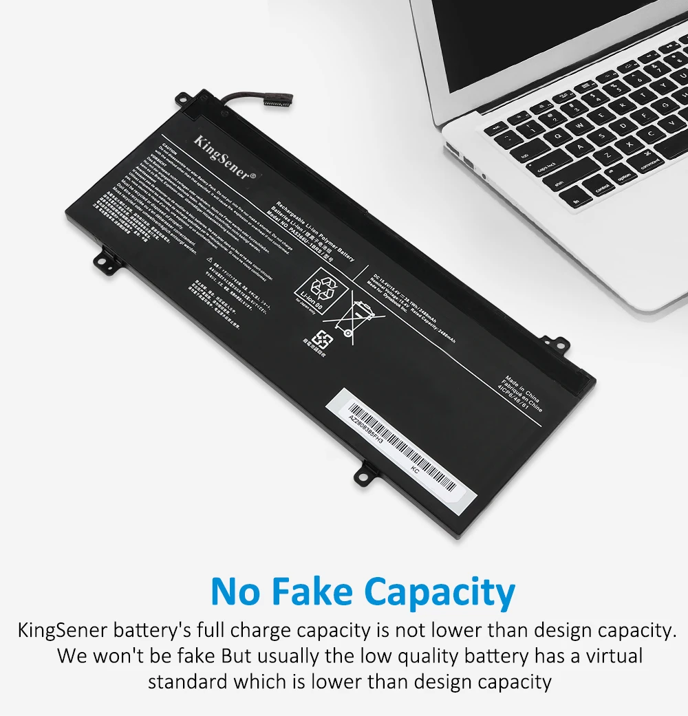 KingSener PA5366U-1BRS Laptop Battery For Toshiba Dynabook Satellite Pro L50-G 11P 13Q  138 15Q 17P Series 4ICP6/47/61 38.1WH