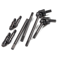 Heat Treated Steel Universal Joint Rear Axle Shafts Portal Stub Shaft for Vanquish F10 Portal Axle Phoenix VRD LCG Chassis