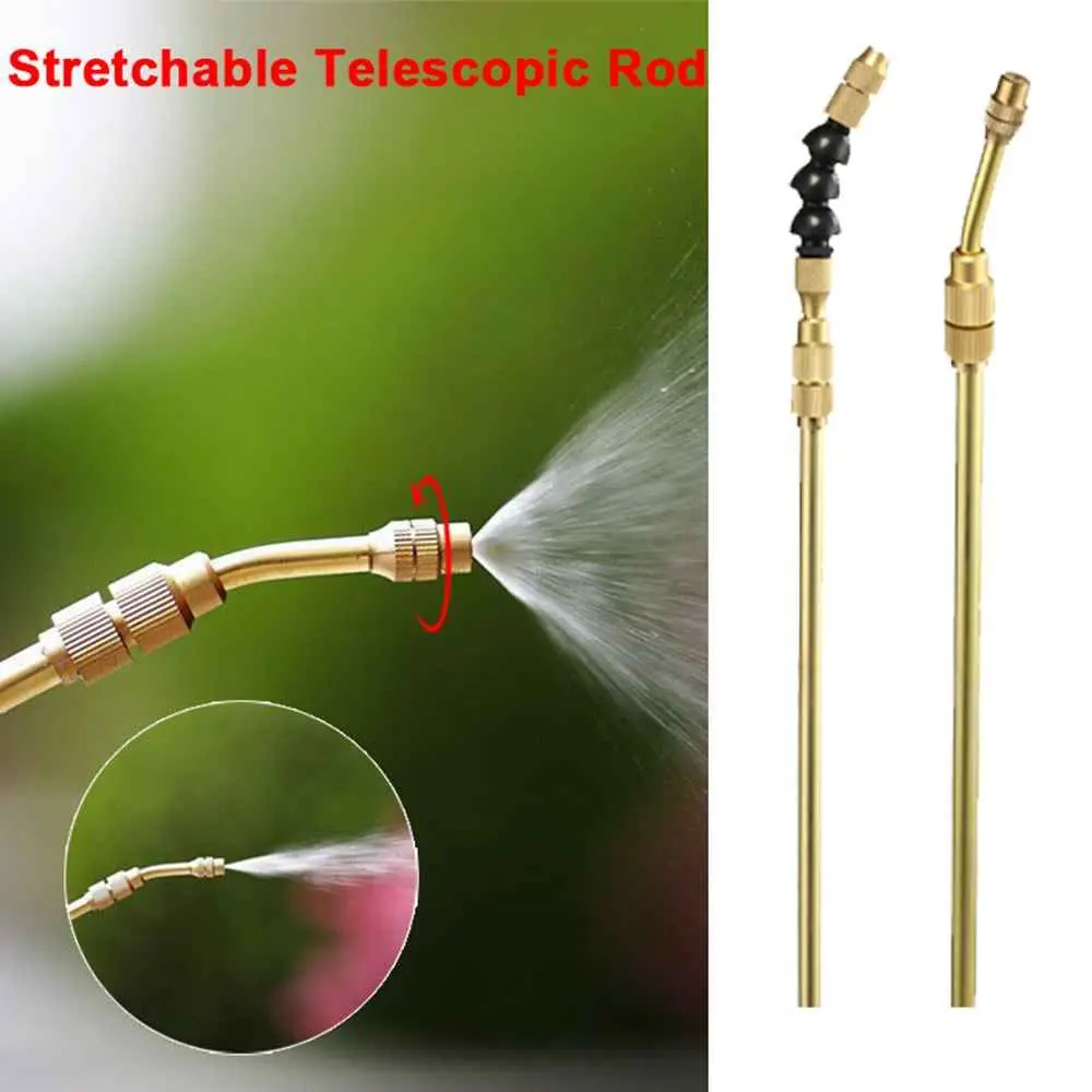 

Agricultural Sprayer Nozzle Stretchable Telescopic Rod DIY Length Stainless Steel Telescoping Wand Watering Kits