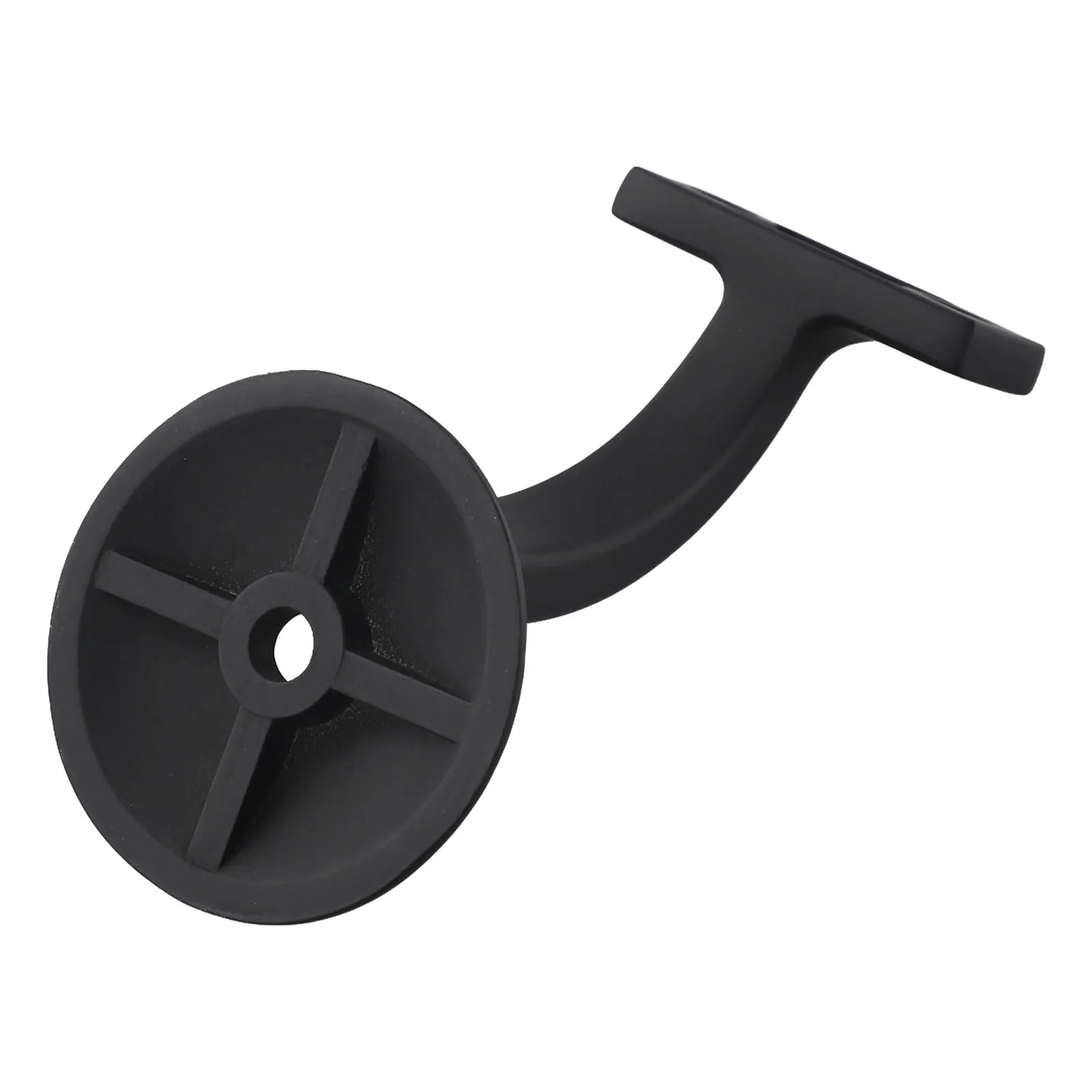 

2 Pcs Matte Black Handrail Stair Brackets Zinc Alloy Heavy Duty Stair Brackets Support For Stairways Stair Rail Hardware