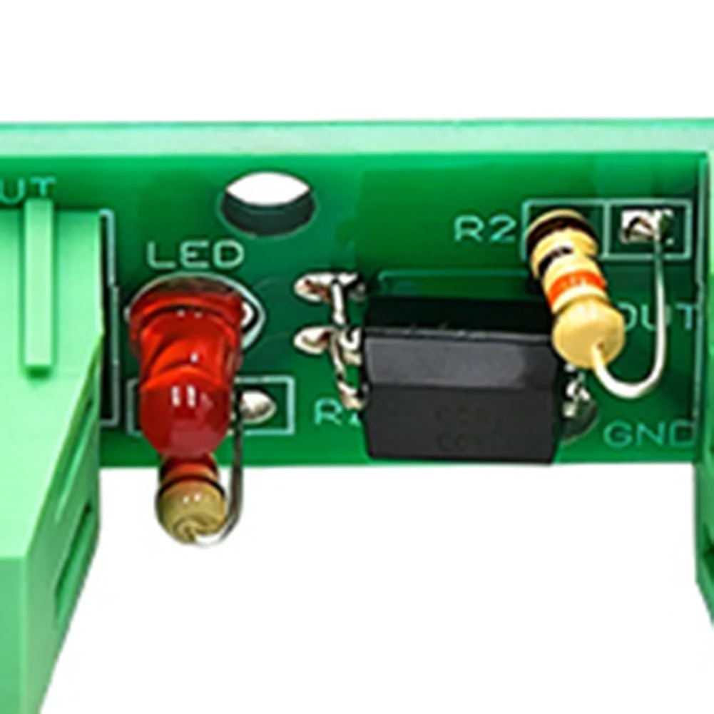 6pcs Single-Channel Optocoupler Module with 3000V Isolation Voltage for 3V 5V 12V 24V DC Input Output Signal Separation
