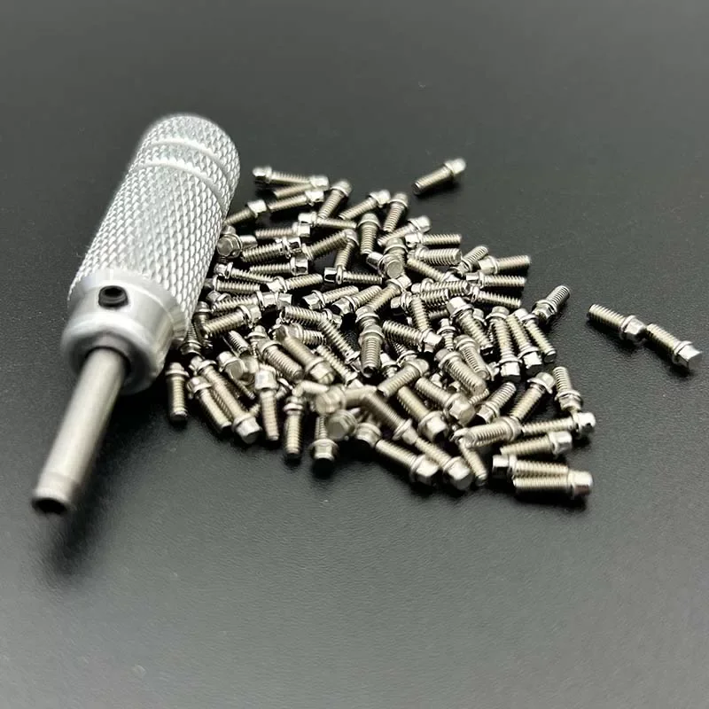 100PCS M2 Steel Beadlock Screws for 1.9