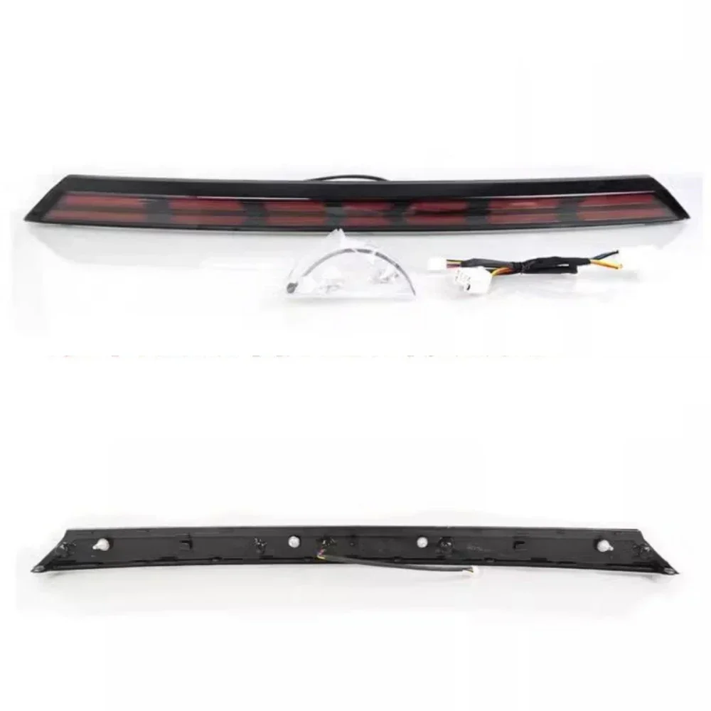 LED Through lamp Rear Center Car Light Rear Bumper Lamp Assembly For Geely Binray Cool Turn signal backup light Brake Light