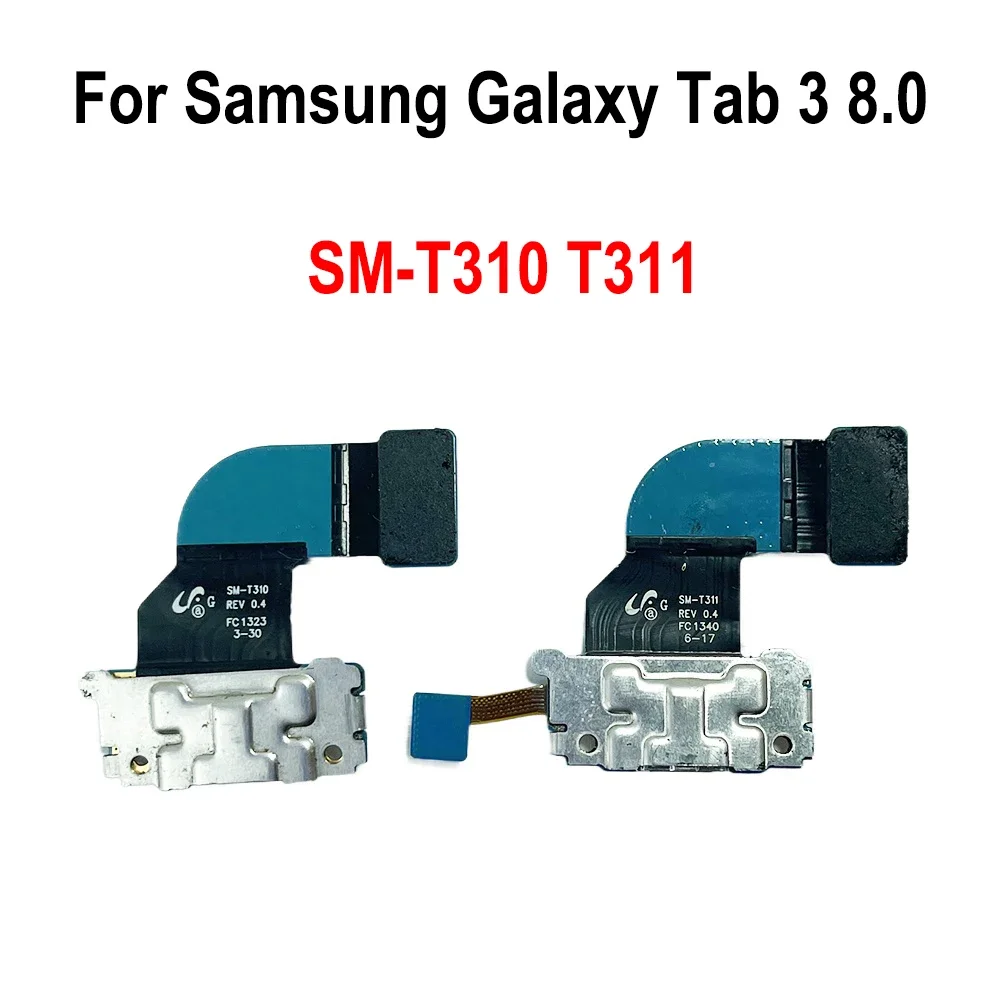 Gefensi For Samsung Galaxy Tab 3 8.0 T310 SM-T310 T311 SM-T311 Dock Jack Socket Connector Charger USB Charging Port Flex Cable
