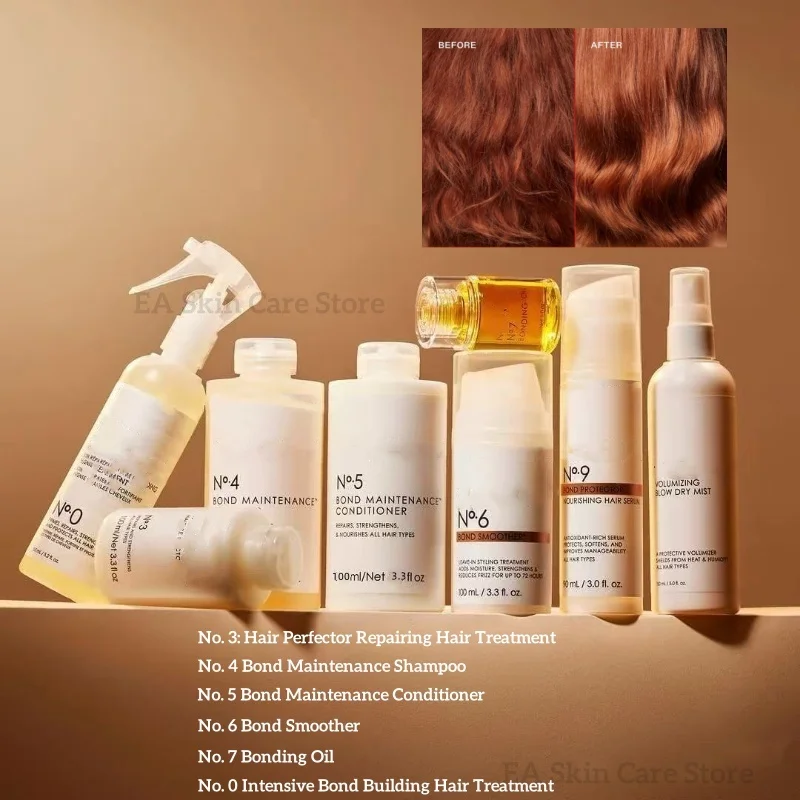 No.3/4/5/6/7 Champú de aceite esencial para el cabello E Condicionador Tratamiento Para El Cabello reparaciones protege fortalece todo tipo de cabello