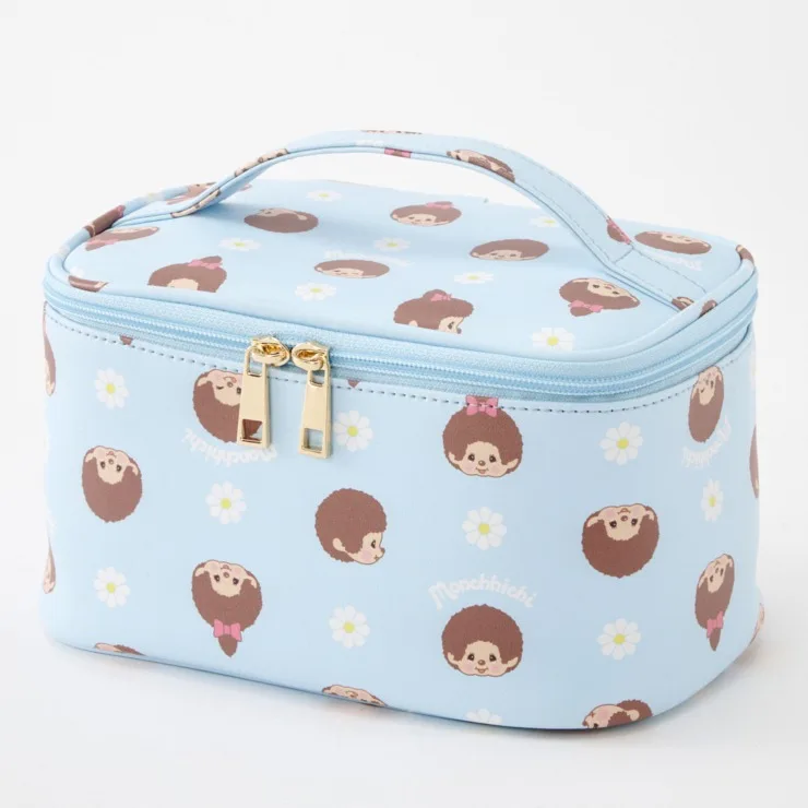 New Monqiqi Handheld Makeup Bag Large Capacity Waterproof Toilet Bag Portable Skincare Storage Bag ﻿