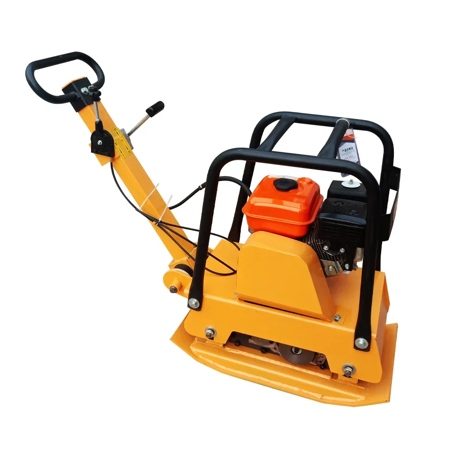 Bidirectional gasoline flat compactor Sand road compactor gasoline diesel  Honda engine  vibratory concrete earth compactor