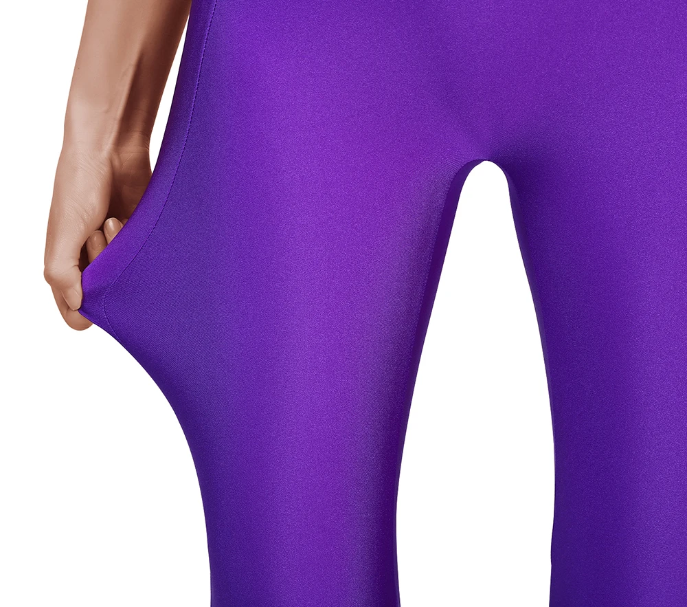 아오일리세이 여성용 퍼플 민소매 유니타드 남성용 스판덱스 발레 체조 유니타드 원피스 댄스 의상 성인용 점프수트