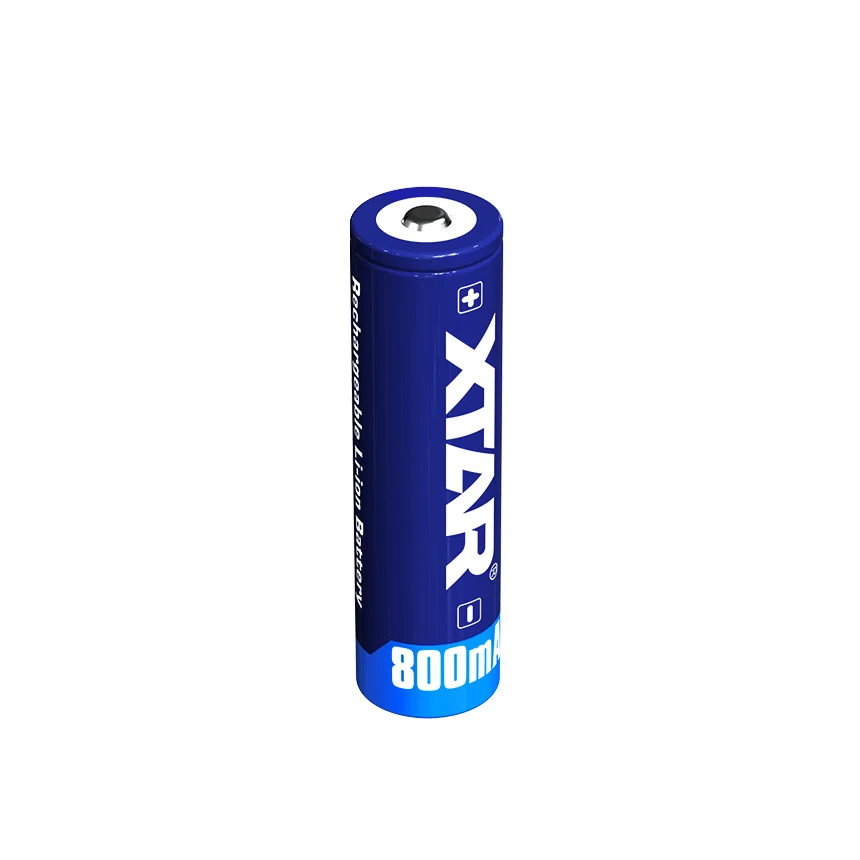 4PCS XTAR 14500 800mAh Battery Rechargeable 14500 800mAh 3.7V Battery Flashlight Battery