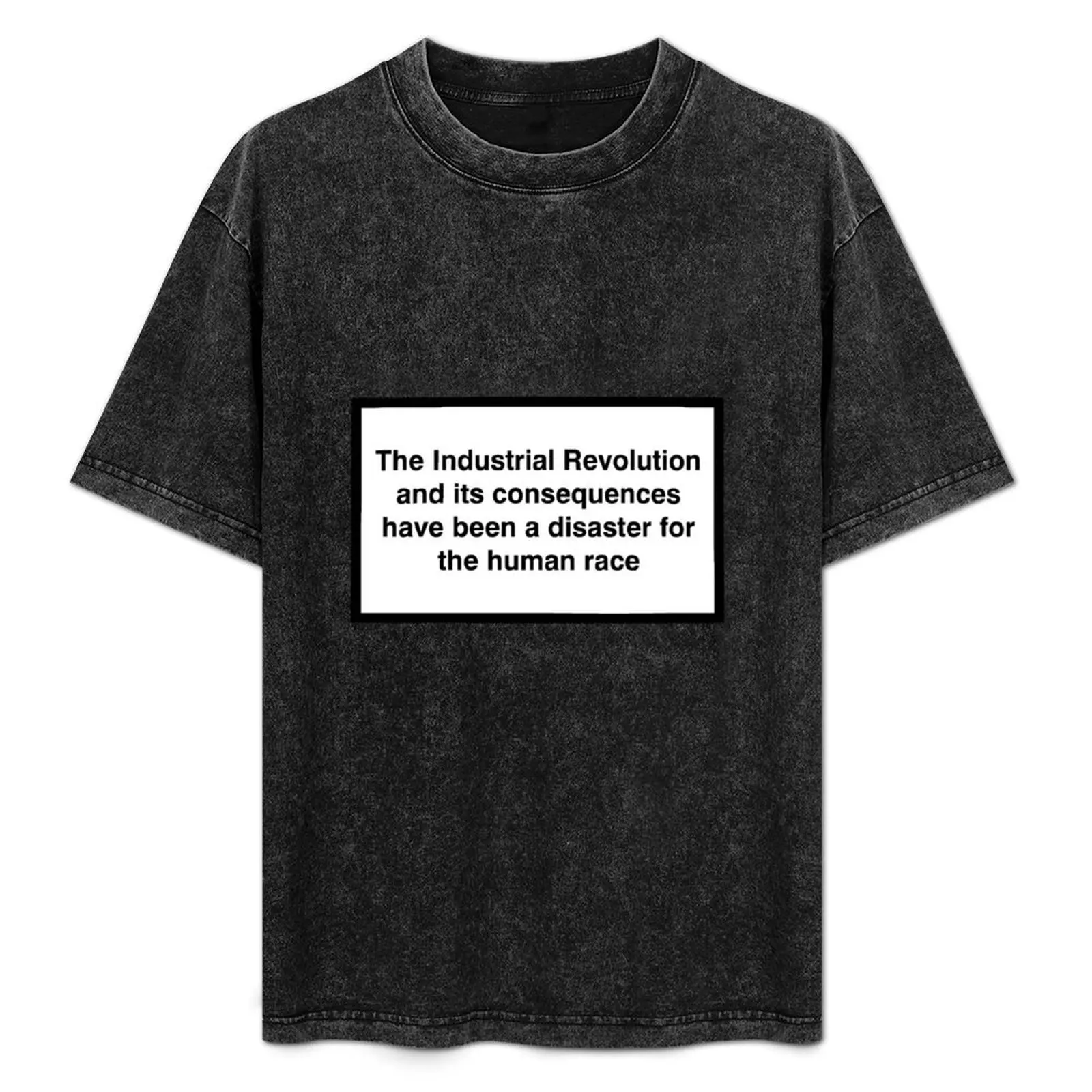 

Industrial Society and its Future T-Shirt Stylish Graphic Short Sleeve Top