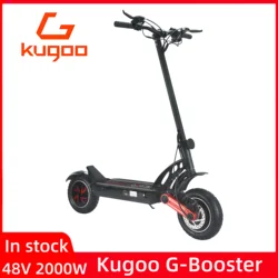 KUGOO G-Booster Electric Scooter Dual motor 1000W * 2 Rich Lighting Systeml Optional Seat Dual Shock Absorption System