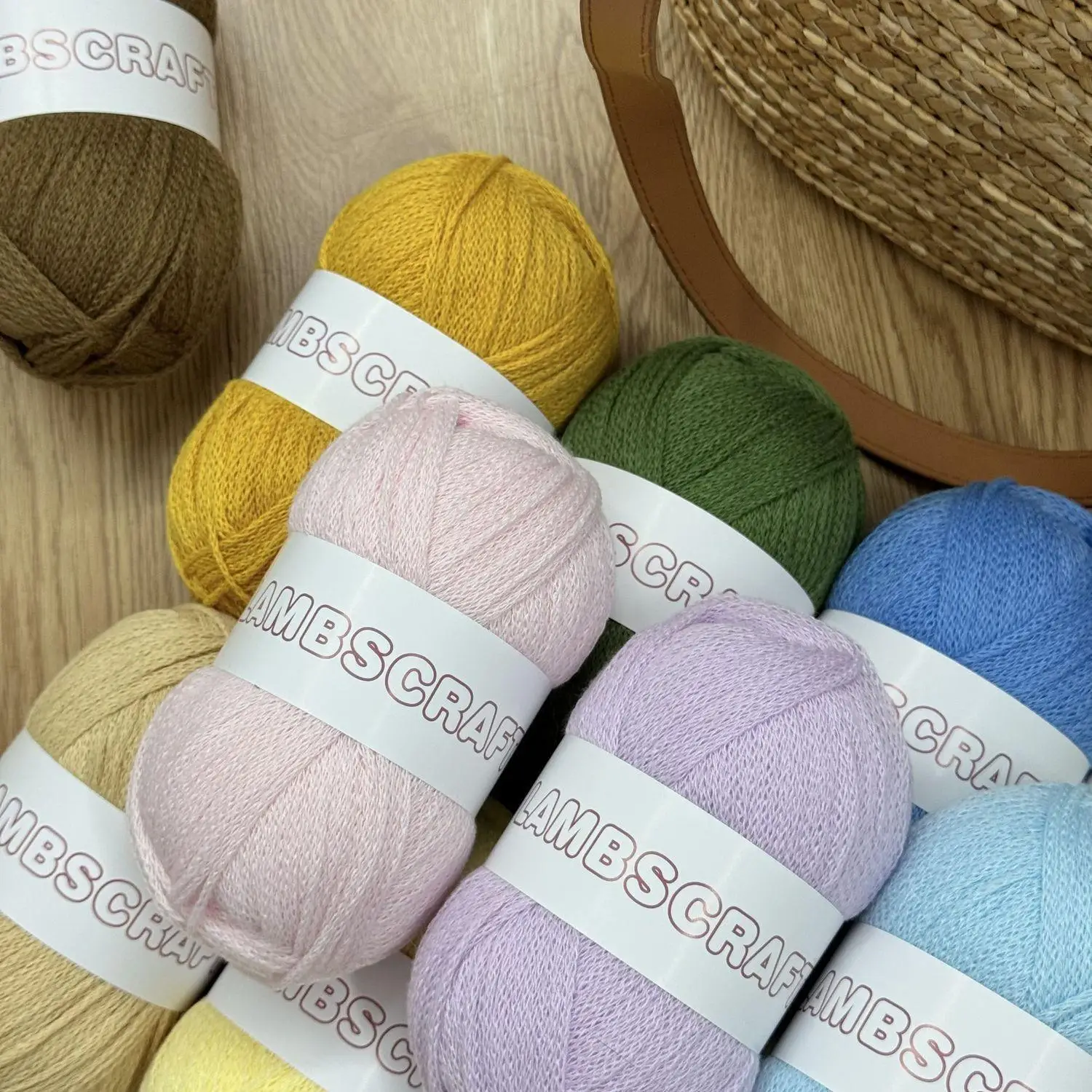 100g 2mm Hollow Cotton Yarn  Hand Woven Thread Small Round Yarn Round Strand Yarn DIY Crochet Hook