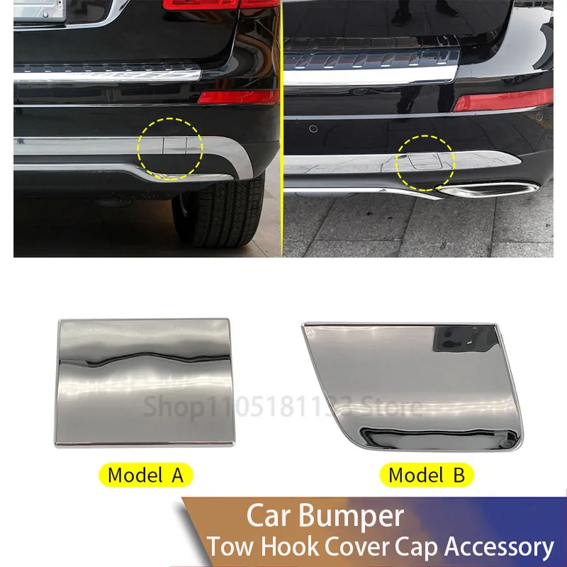 For Mercedes X166 Car Rear Bumper Tow Hook Cover Cap Accessory For Benz GL GLS Class GL350 GL450 GLS400 1668850823 1668852323