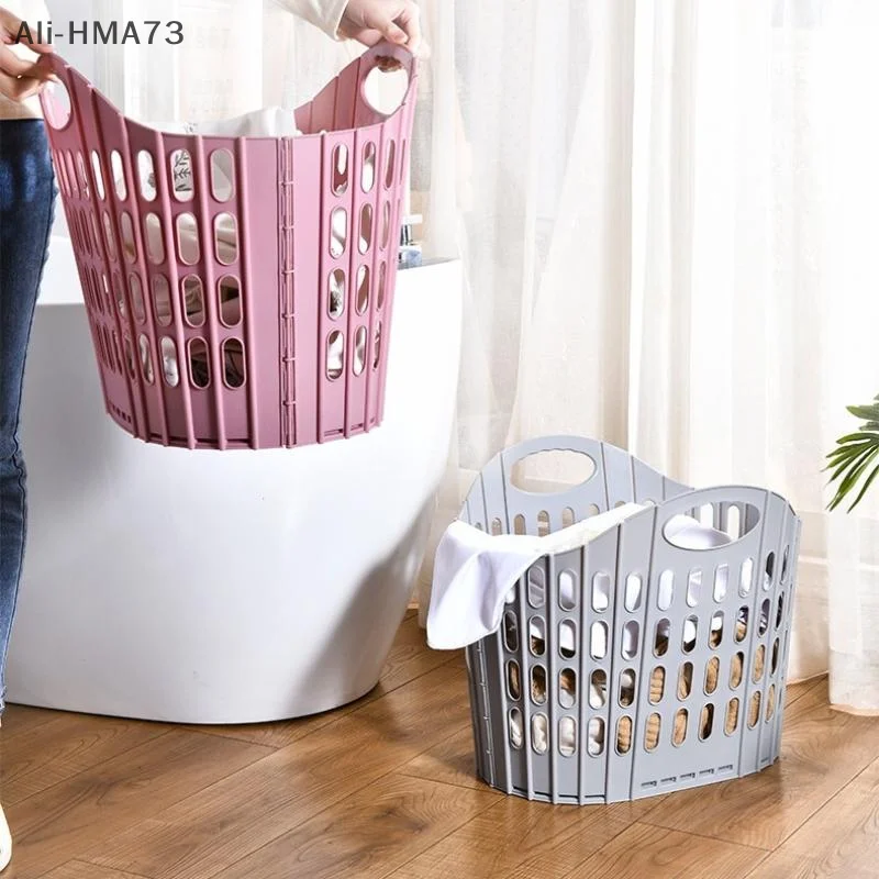 

CCA83-1PC Modern Foldable Laundry Hamper High-capacity Portable Dirty Clothes Organizer Durable Laundry Basket For Home Bathroom