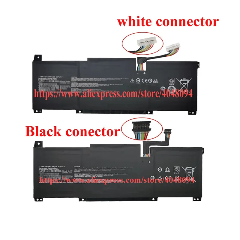 BTY-M491 Laptop Battery For MSI Modern 15 A10M-014 A10RAS-258 A10RB-041TW A10RD A11M A11SB-059 A4MW Prestige14