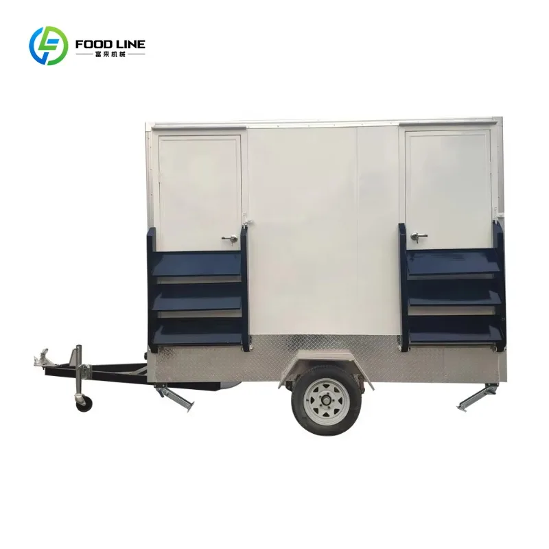 Portable Mobile Restroom for Construction Site Public Event Beach Festival Wedding Custom