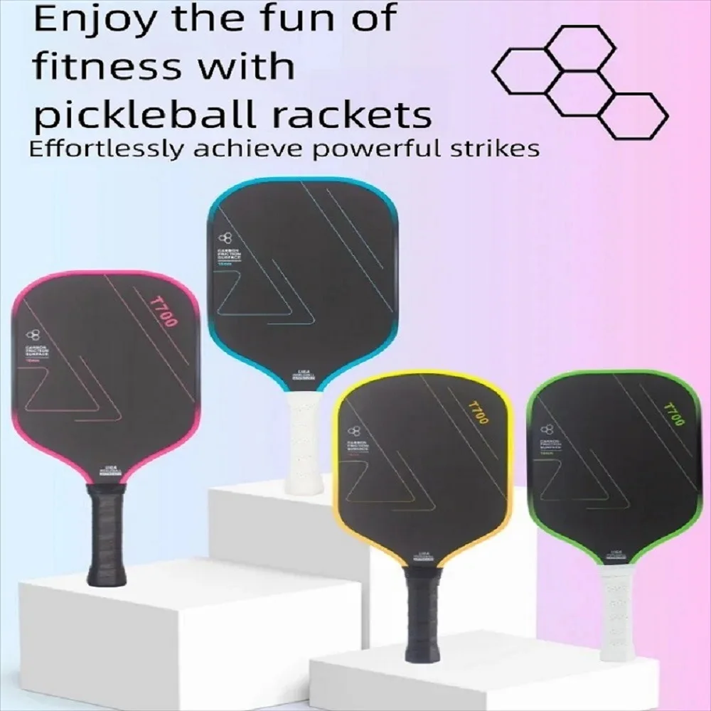 

Carbon Fiber Pickleball Paddle, Cloth Textured Frosted Pickleball Paddle, Specialized Pickleball Paddle For Sports Accessories