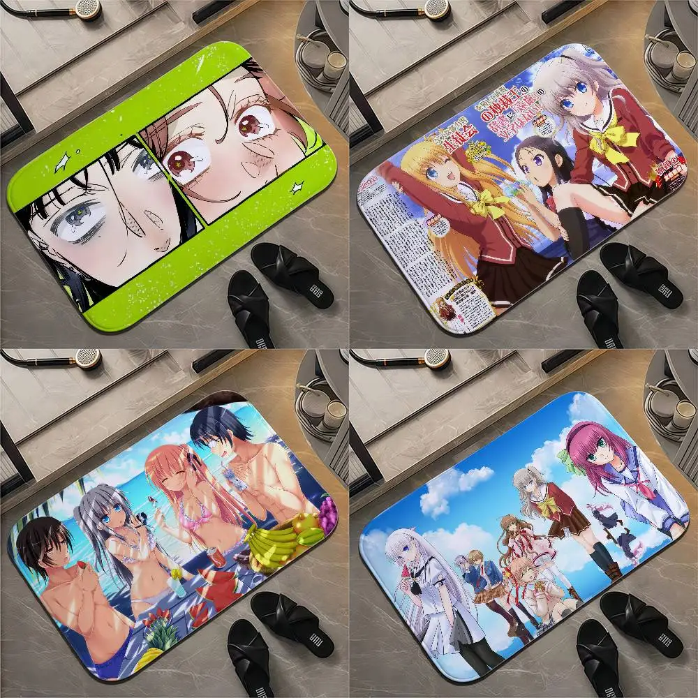 

Charlottes Floor Mat Printed Large Carpets Room And Bedroom Carpets Bathroom Anti Slip Door MATS Small Carpets