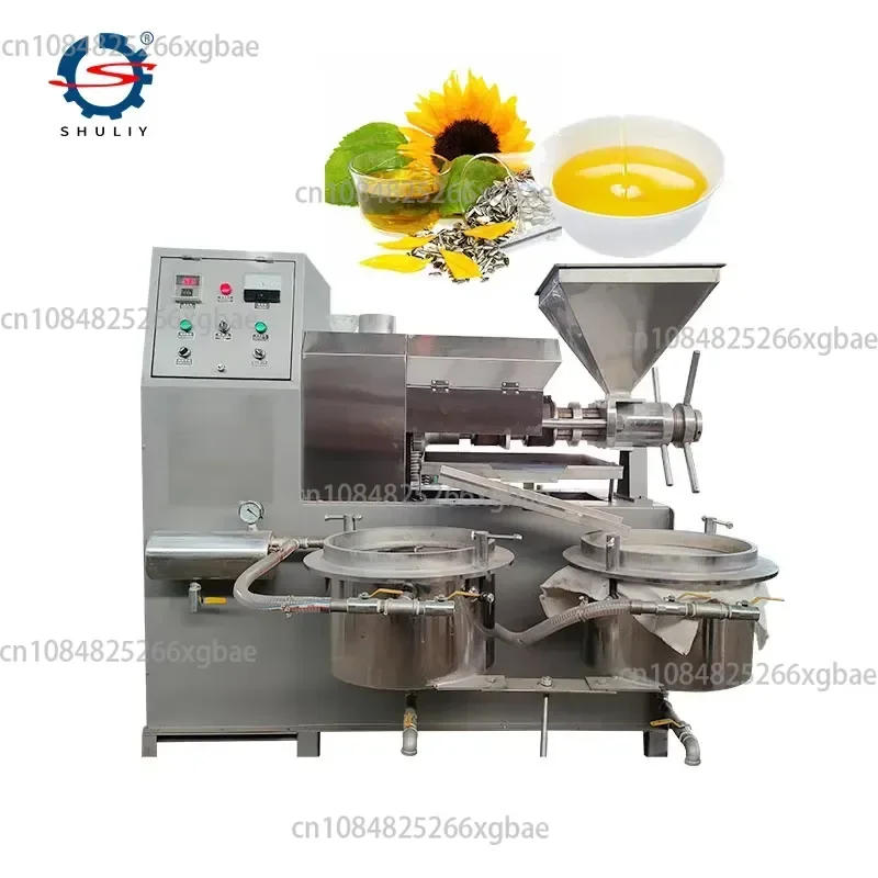 Industrial grade spiral oil press continuous working oil press equipment